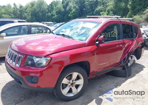 2014 Jeep Compass Latitude из США, поврежденный, VIN 1C4NJDEB2ED644359